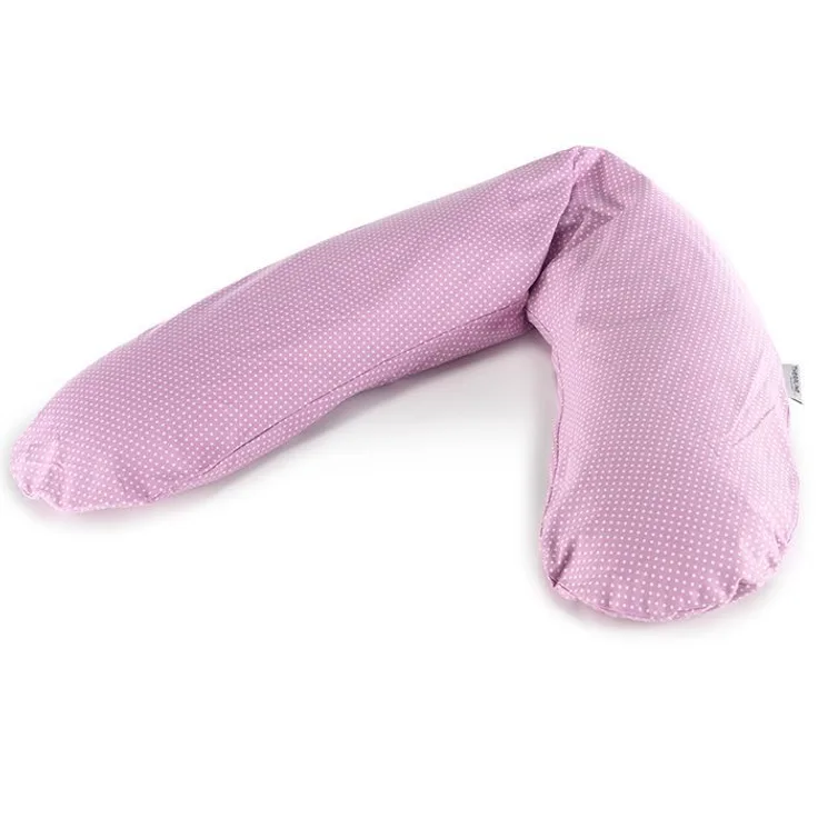 THERALINE 'Punkte Flieder' Das Original Stillkissen 2019 Polyester Hohlfaser lila