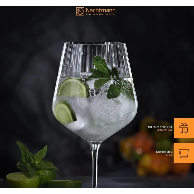 Nachtmann Cocktailglas Gin & Tonic 640 ml 4er Set – Bild 3