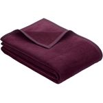 IBENA 'Luxus', Baumwollmischgewebe lila, 150x200 cm