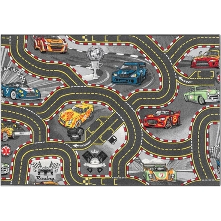 Fußmatten fürs Auto Racers 95 x 133 cm anthrazit