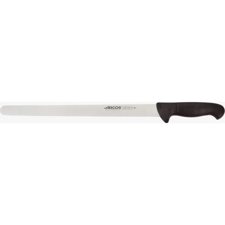 Arcos 293525 Schneidmesser-Schinkenmesser, Acier_inoxydable, Schwarz, 350 mm