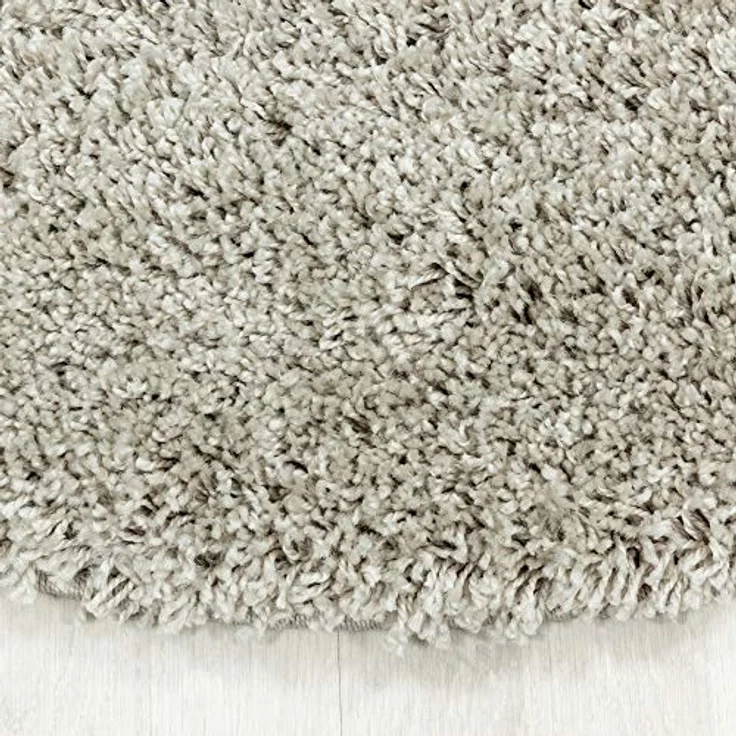 Carpetsale24 Shaggy Hochflor Teppich 60x110 cm Natur weich flauschig modern einfarbig Für Flur oder kleine Räume für Wohnzimmer Schlafzimmer Flur – Bild 6