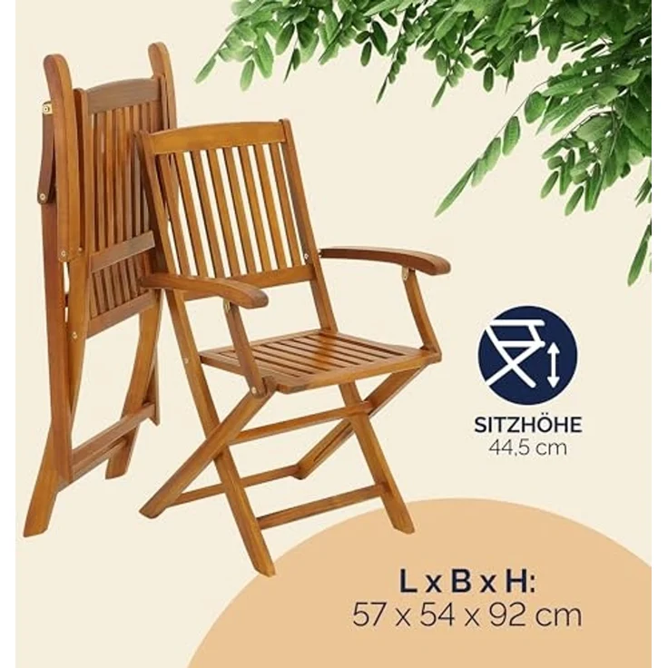 CASARIA® Sitzgruppe 'Boston', klappbar – Bild 3