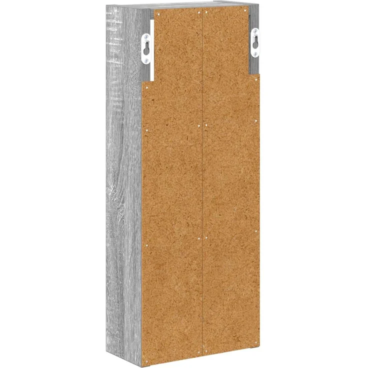 vidaXL Badezimmer-Wandschrank mit Regal Graues Sonoma 20 x 10 x 50 cm 889284 – Bild 8