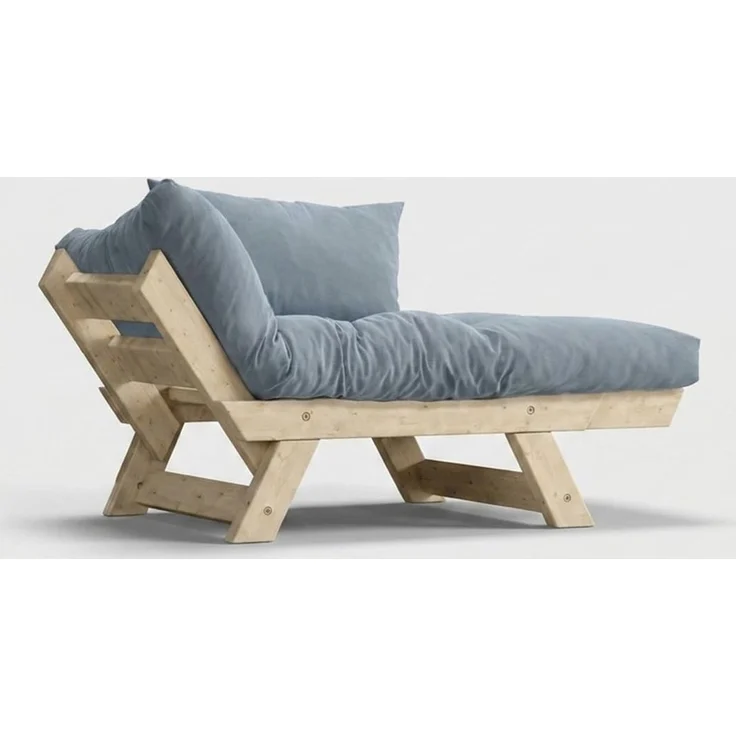 Skye Decor 'CPT8143-140' Garten-Sessel, Natur / Grau, 108-140 x 75 cm – Bild 3