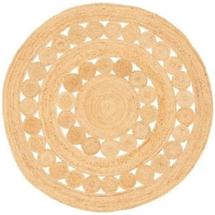 Pergamon Sisalteppich Naturfaser Teppich Jute Salsa Trend Rund, Rund, Höhe: 8 mm – Bild 6