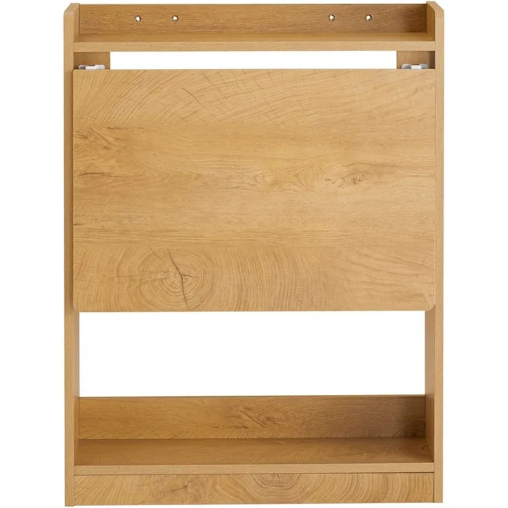 SoBuy FWT92-N Schreibtisch, Spanplatte, Melamin, Helle Eiche, 63 x 82 x 38 cm