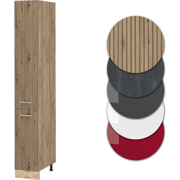 Apothekerschrank R-Line Artisan-Eiche 30 cm Vicco – Bild 6
