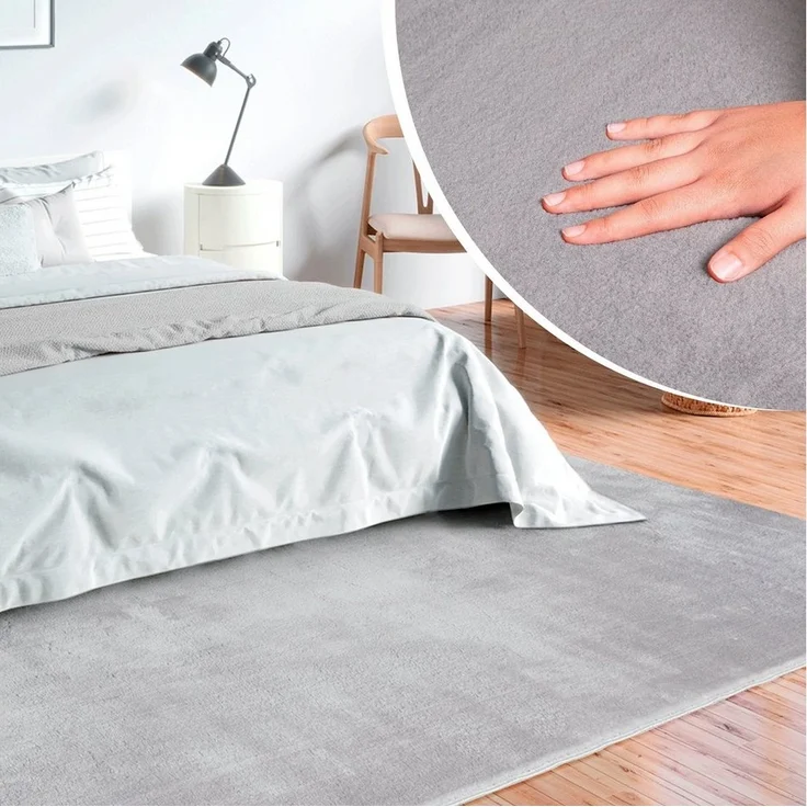merinos Teppich Loft 37, Kunstfellteppich, rechteckig, Höhe: 16 mm, weich und kuschelig, Fell Haptik, Anti-Rutsch-Unterseite – Bild 1
