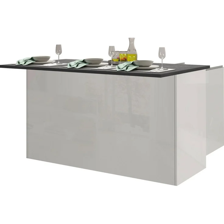 KOCHSTATION Kücheninsel KS-Sole, Kücheninsel, Breite 155 cm, 3 Türen – Bild 1