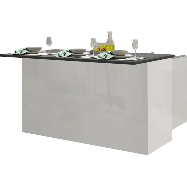 KOCHSTATION Kücheninsel KS-Sole, Kücheninsel, Breite 155 cm, 3 Türen