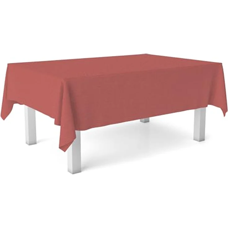 Martina Home Tischdecke, Wachstuch, TER, Rot, 100x140 cm – Bild 3