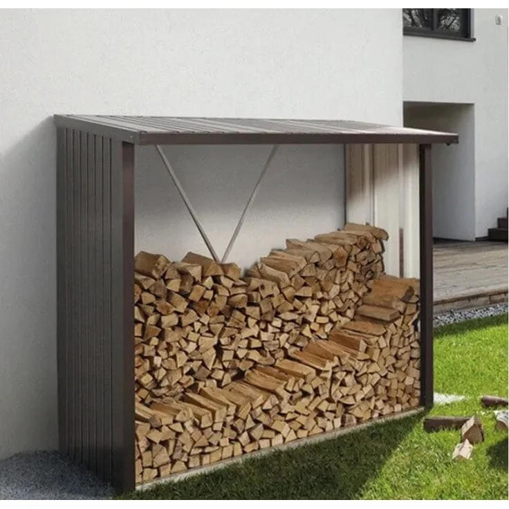 Biohort Holzlager WoodStock Gr. 23, quarzgrau-metallic – Bild 2
