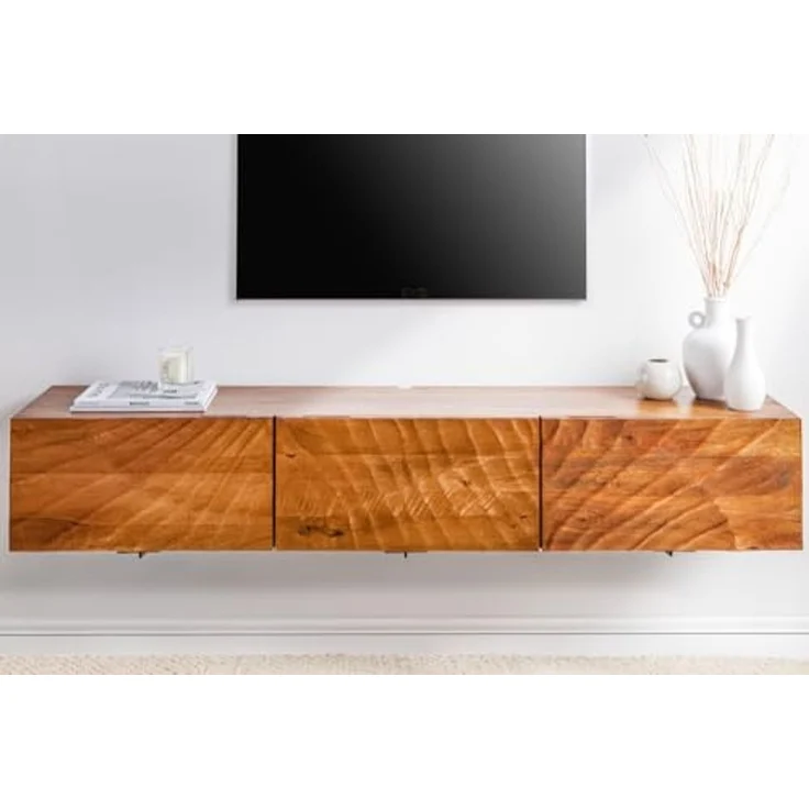 riess-ambiente TV-Bank SCORPION 160cm braun (Einzelartikel, 1 St), Wohnzimmer · Massivholz · Mango · mit Stauraum · Modern Design – Bild 3