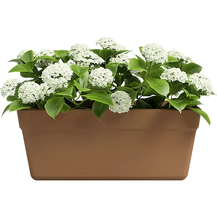 Artevasi Pflanzkasten Amália Terrakotta tonrot 52 x 21 cm – Bild 2