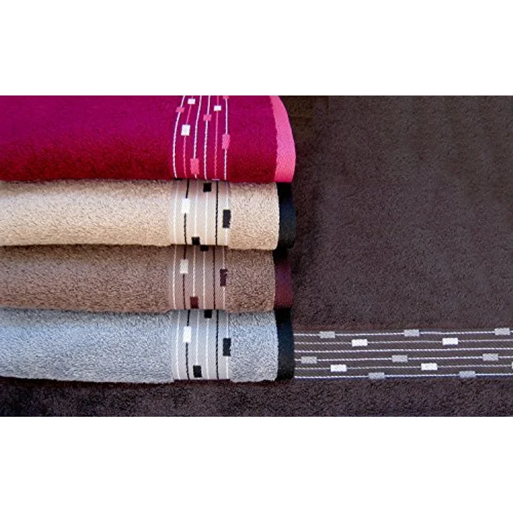 Möve for Frottana Duschtuch Graphit, Textil, 67x140 cm, unisex, Oeko-Tex® Standard 100, Badetuch mit dezenter Einwebung und hochwertigen Web-Label – Bild 2