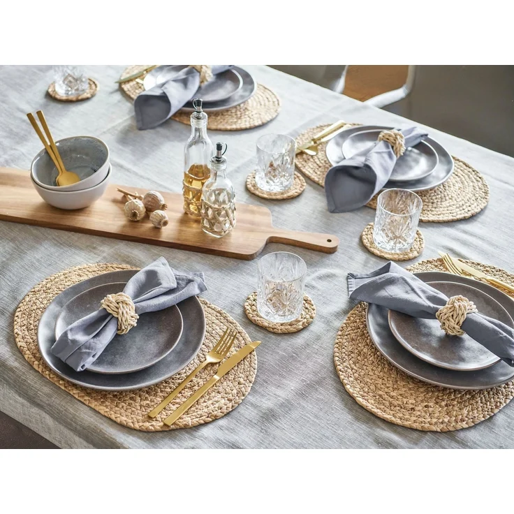 Zeller Present Platzset, (Set, 4-St), abwischbar, oval, 30 cm – Bild 3