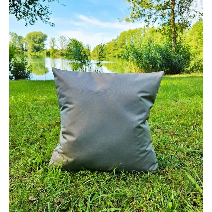 JACK Kissenbezüge 2er Set 50x50cm Outdoor Wasserfest, (2 Stück), 2x Kissenhülle, strapazierfähig, wasserabweisend, Innen & Außen – Bild 2