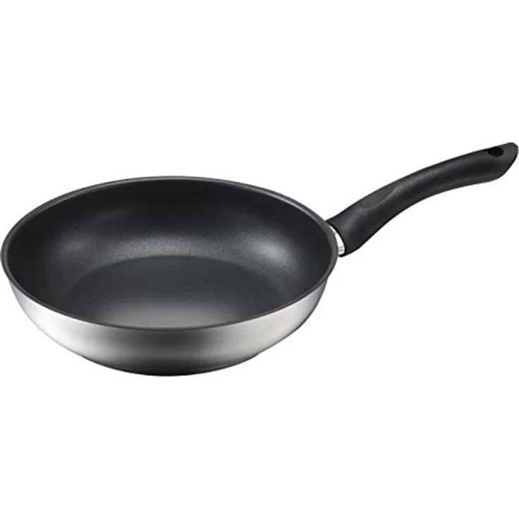 Kopf Bratpfanne Alfons 28 cm, Edelstahl, 28 cm, Teflon-Select-Beschichtung, Induktion – Bild 2