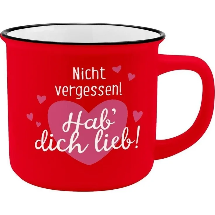 Sheepworld Becher, Nicht vergessen!, 11 x 9 x 8,4 cm
