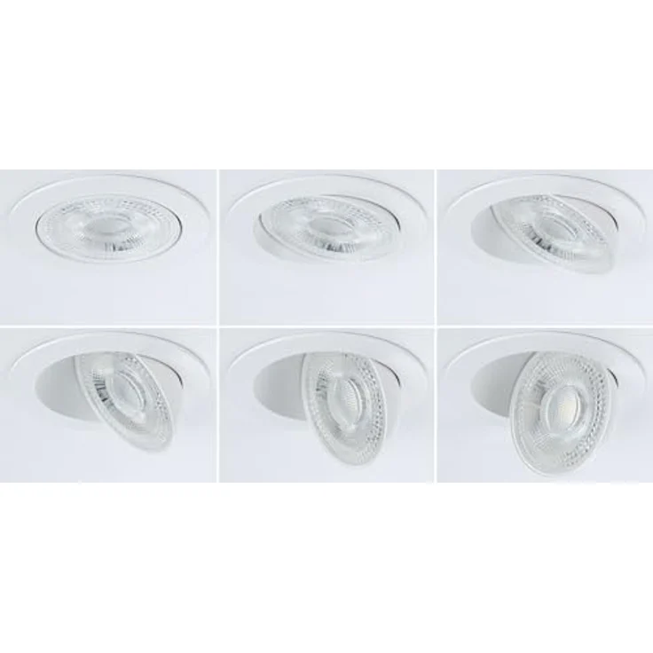 Paulmann 92254 LED Einbauleuchte White Select Aumus 3er-Set schwenkbar Weiß 230V dimmbar – Bild 9