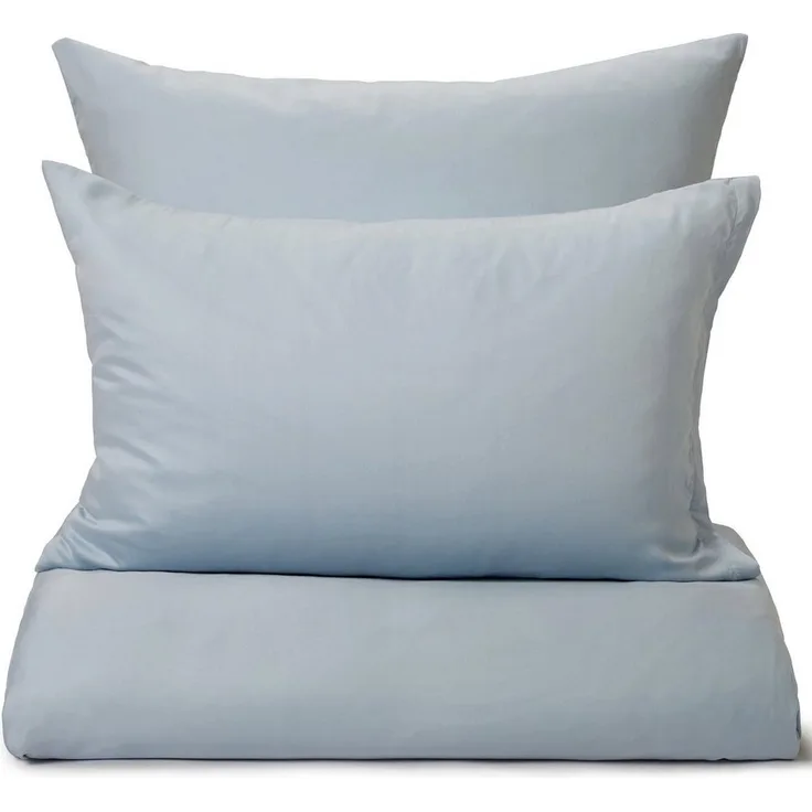 Urbanara Partnerbettwäsche Bettwäsche-Set Seretta I 100% Tencel Lyocell, Satin, 2 teilig, Geschmeidige Satin Bettwäsche mit Reißverschluss