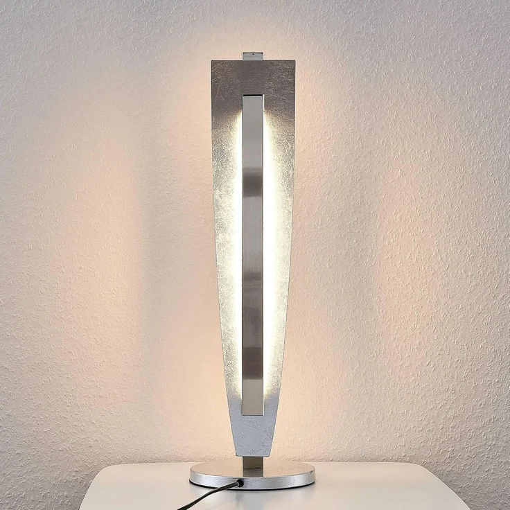 Lucande Tischleuchte Marija, Enthalten, LED 10 W gesamt, warmweiß – Bild 5