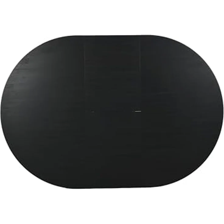 byLIVING Esstisch Oregon, Auszug 120-160 cm, mit Schweizer Kante, Eichen-Optik schwarz – Bild 7