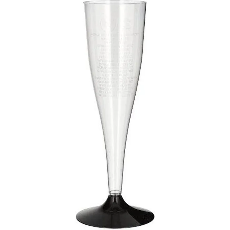 20 Stiel-Gläser für Sekt, PS 0,1 l Ø 5 cm · 17,5 cm glasklar