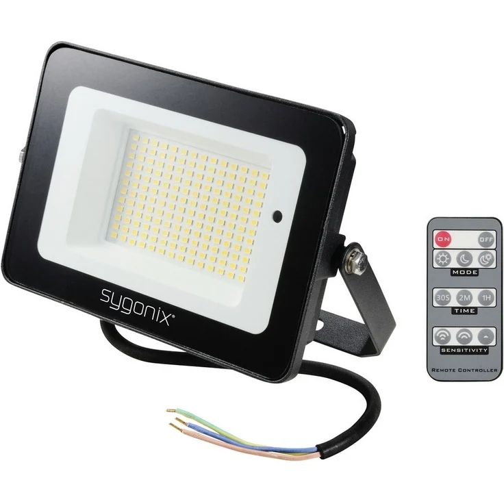Sygonix LED Flutlichtstrahler Sygonix SY-5995284 LED-Außenstrahler mit Bewegungsmelder EEK: C (A - – Bild 5