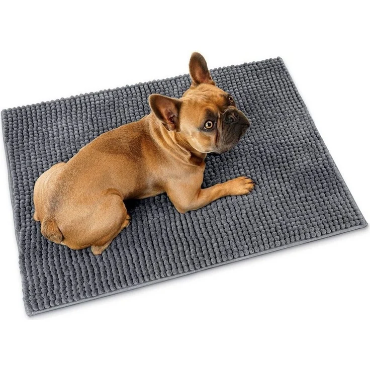 Hunter Tierbedarf Tierdecke Schmutzfang-Hundematte Waterloo grau – Bild 3