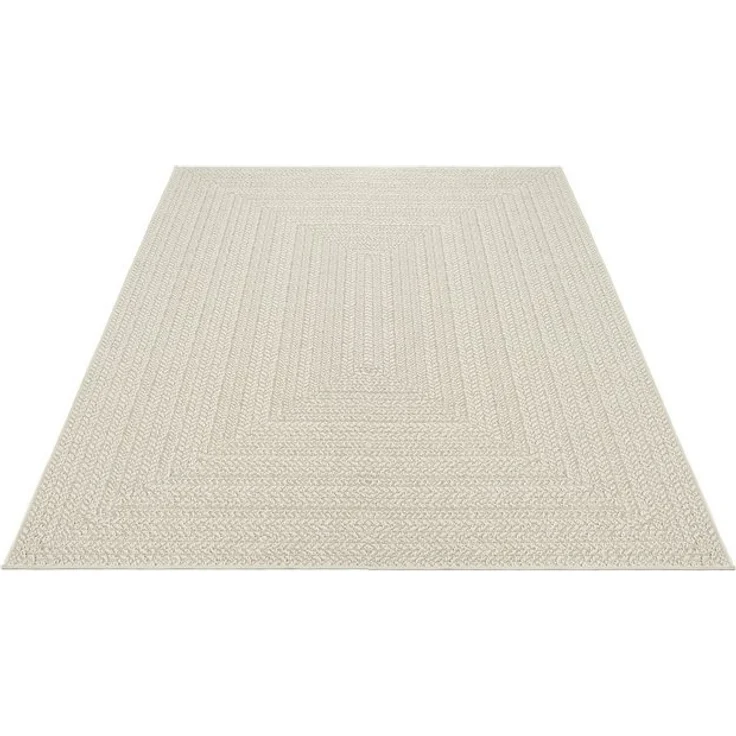 the carpet Outdoorteppich Kansas, rechteckig, Höhe: 1 mm, moderner robuster In und Outdoor Teppich Jute Look – Bild 4