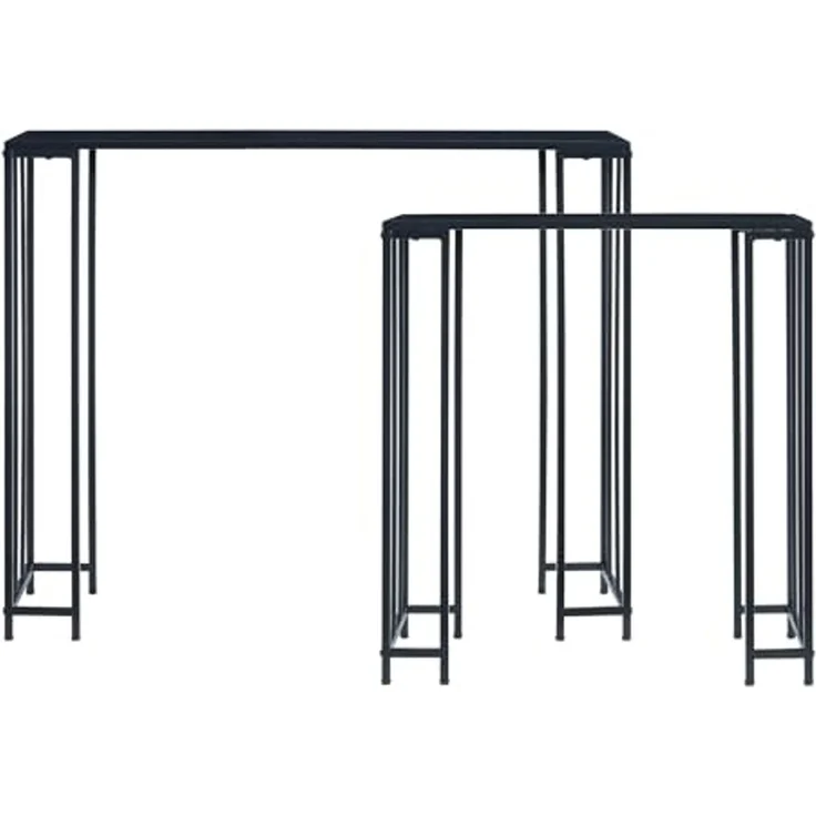 Konsolentisch Ørsta 2er Set Schwarz [en. casa] – Bild 5