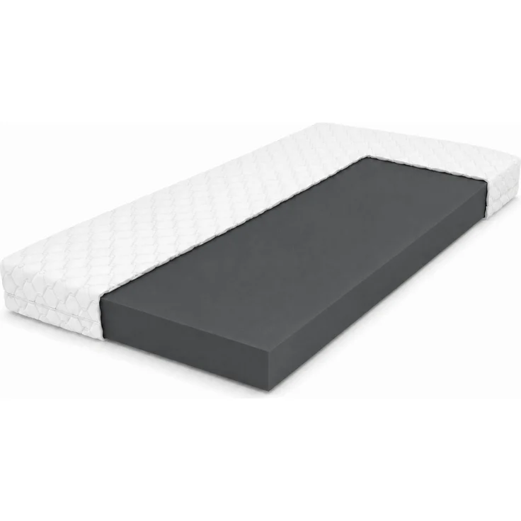 Crownmiller Gigant One 100x200 cm extra fest, Komfortschaummatratze, 10 cm hoch, abnehmbarer Bezug, 60 Grad waschbar, Oeko-TEX 100 – Bild 1