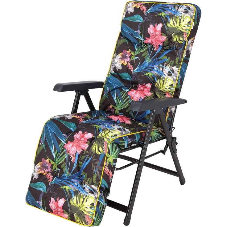 Bjird Liegenauflage Auflage für Liegestuhl 160x50x8, extra dicke Polsterauflage für klappbare Gartenliege/Sonnenliege – Bild 1