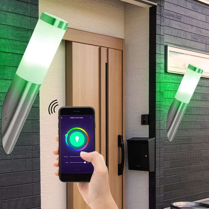 Smart Home RGB LED Wandleuchte, App und Sprachsteuerung – Bild 3
