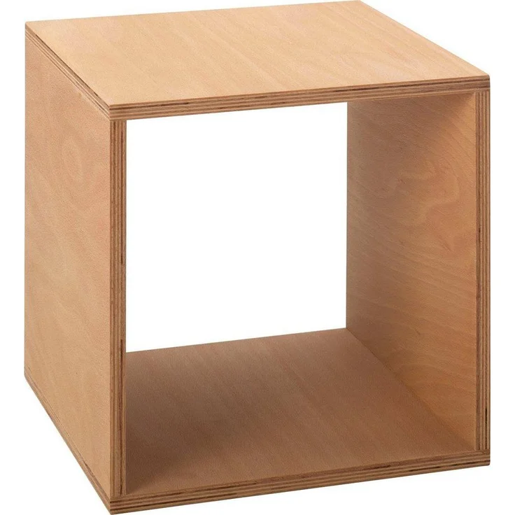 Tojo Beistelltisch Tojo-cube, aus Buche Multiplex, geölt, Maße (35/35/35 cm) – Bild 5