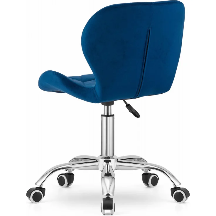 Valora AVOLA Drehstuhl Ergonomischer Samt Marineblau – Bild 6