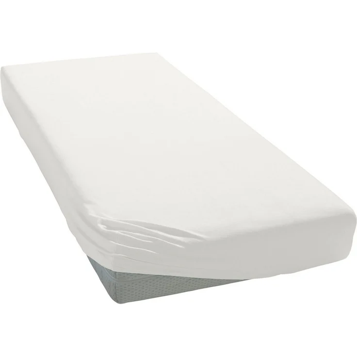 OTTO home Spannbettlaken Physalis Basic und PREMIUM Qualität, 100% Baumwolle, Jersey und Biber, Biber, Gummizug: rundum, (1 Stück), Bettlaken für Matratzen bis 18 cm Höhe, Spannbetttuch, Laken – Bild 2