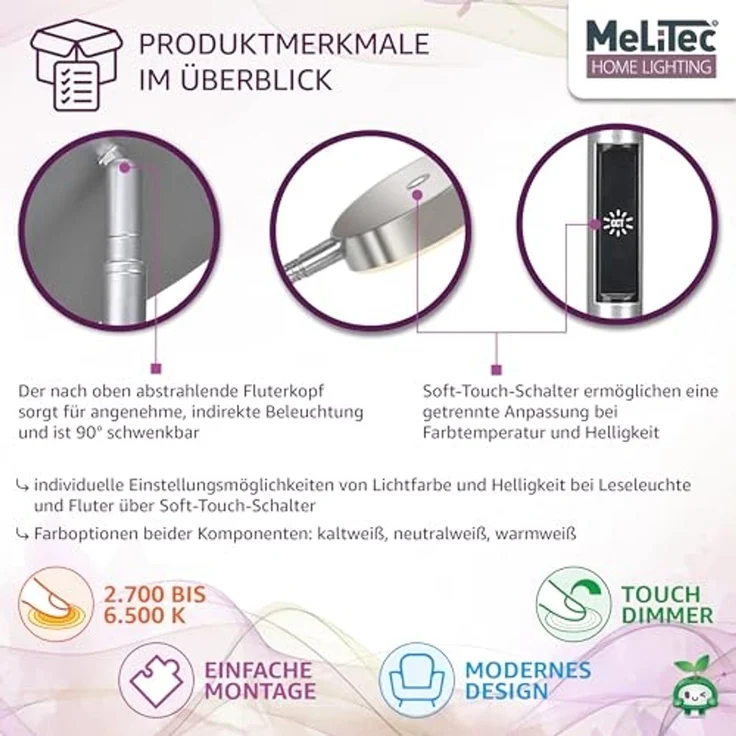 MeLiTec LED Stehlampe ST58 – Bild 5