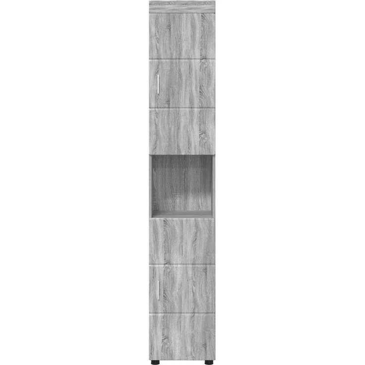 vidaXL Badezimmerschrank-Set TULUM Graues Sonoma 37 x 31,5 x 203 cm 880357 – Bild 6