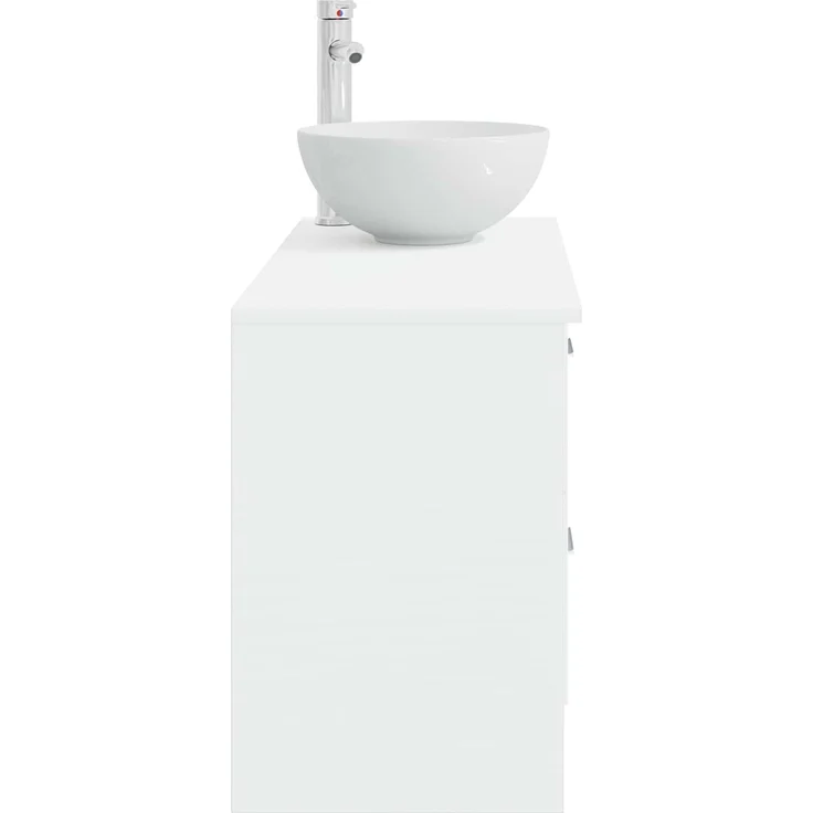 vidaXL Badezimmerschrank-Set 2 stk. Weiß 79,5 x 35 x 80 cm 3403864 – Bild 5