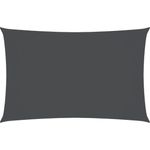 vidaXL Sonnensegel Oxford-Gewebe Rechteckig 3,5x5 m Anthrazit 135105