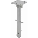 Doppler Bodenanker für alle Doppler Pendel- und Ampelschirme, silber