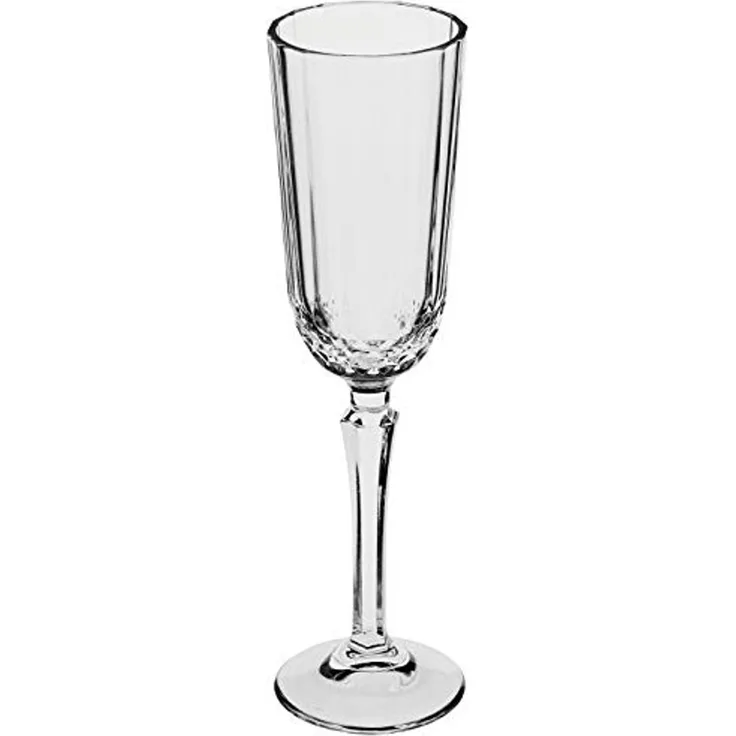 Pasabahce Diony Set Sektgläser Flute 12. 5 cl, Glas, Transparent, 6 Stück