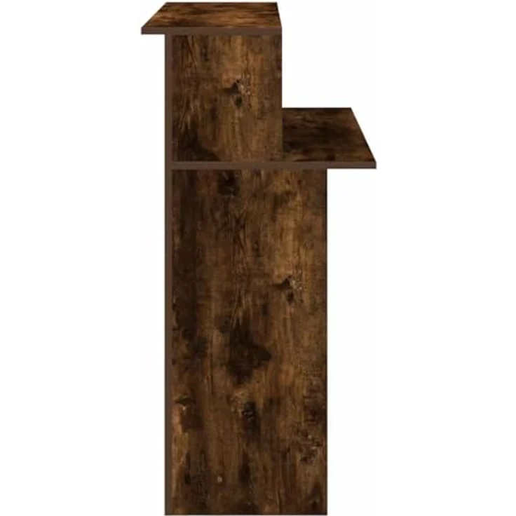 vidaXL Empfangstheke Räuchereiche 100x50x103,5 cm Holzwerkstoff 859028 – Bild 7