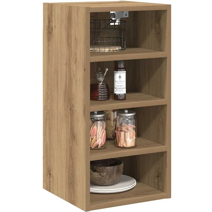 vidaXL Hängeschrank Riga Artisan-Eiche 30x29,5x60 cm Holzwerkstoff 854174 – Bild 2