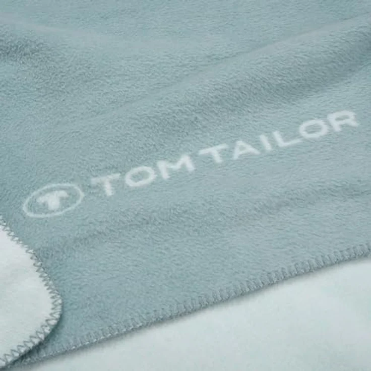 Tom Tailor Wohndecke, Hellgrün, Uni Design, 150x200 cm aus Textil – Bild 2