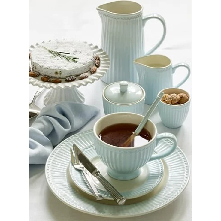 Greengate Schale Alice Mini Bowl pale blue 8,5 cm, Steinzeug, (Schüsseln & Schalen) – Bild 4