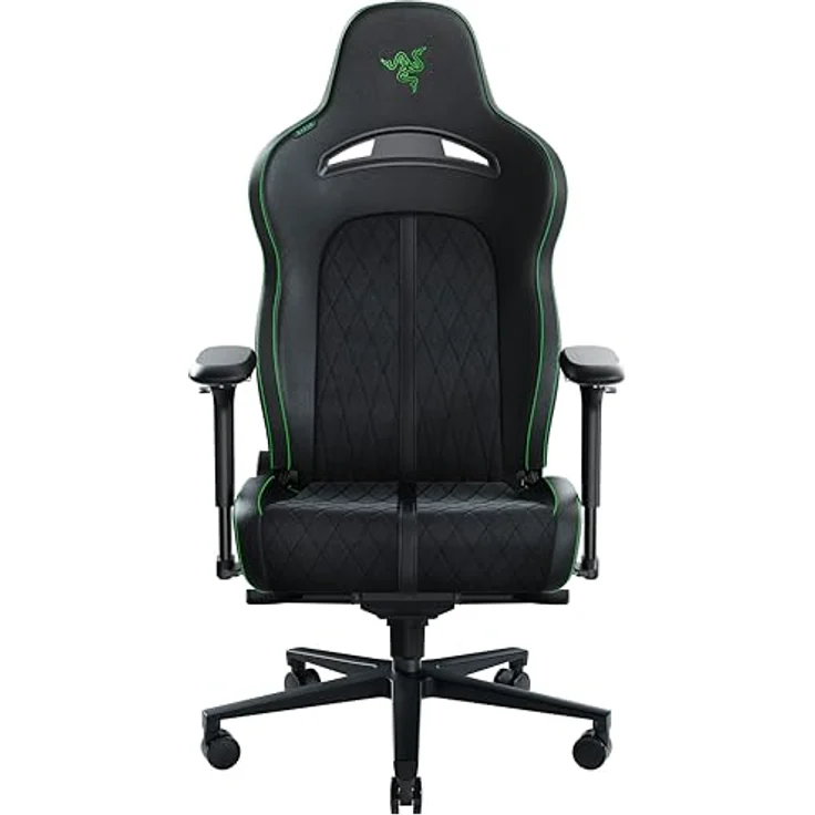 Razer Enki - Stuhl - Armlehnen - T-förmig - Neigen - Drehgelenk - hochdichter Polyurethan-Formschaum, Elastomer-Polyurethan (EPU) – Bild 2